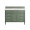 James Martin Vanities Brittany 48in Single Vanity, Smokey Celadon w/ 3 CM White Zeus Top 650-V48-SC-3WZ - alternate 5